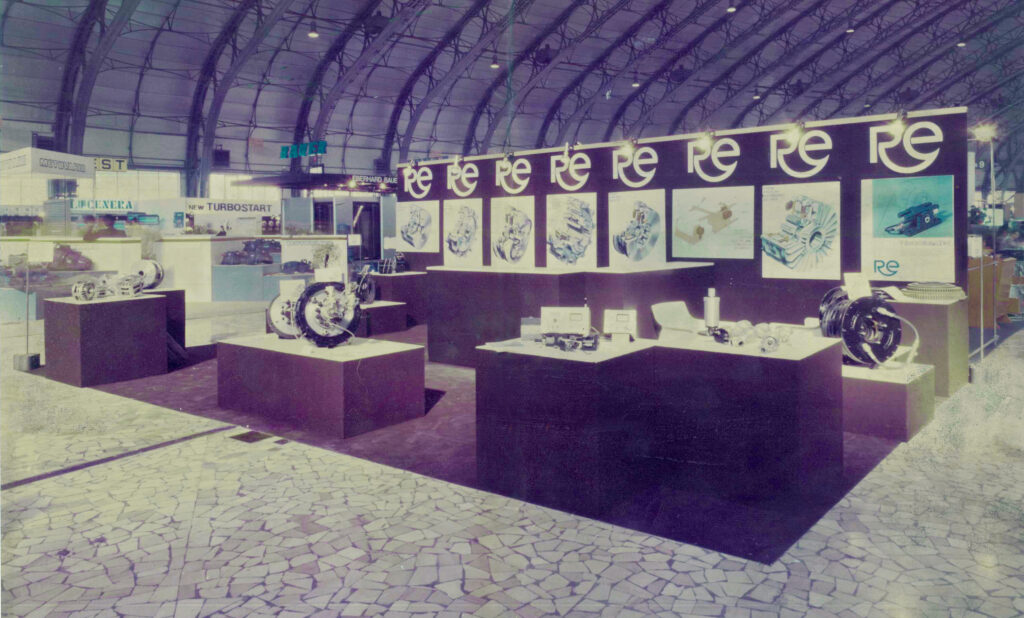 The 80s – Soon the garage became too cramped