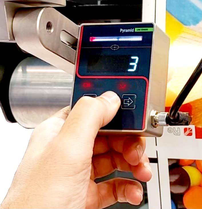 Pyramid sensor calibration