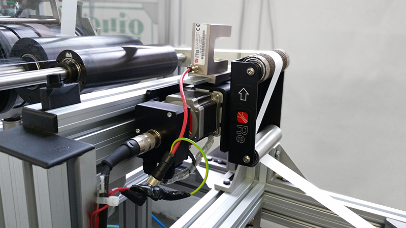 Guidage de bande WG.100 sur machine narrow web