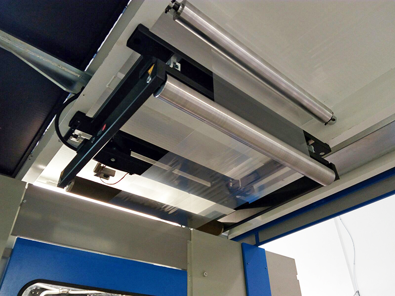 Guidage de bande WG.2000 sur machine film plastique