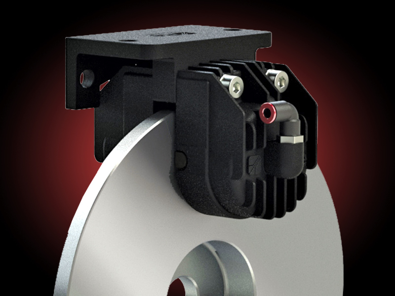 CX caliper on disk
