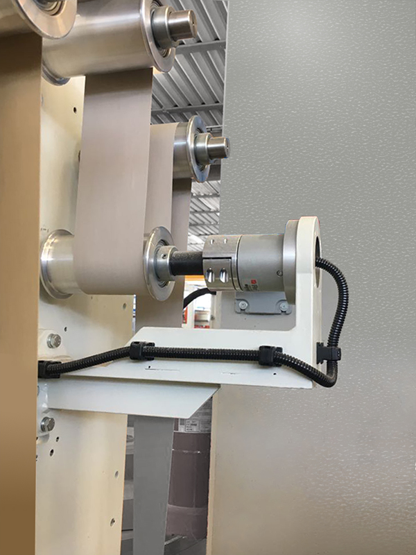 CH load cell on narrow web machine