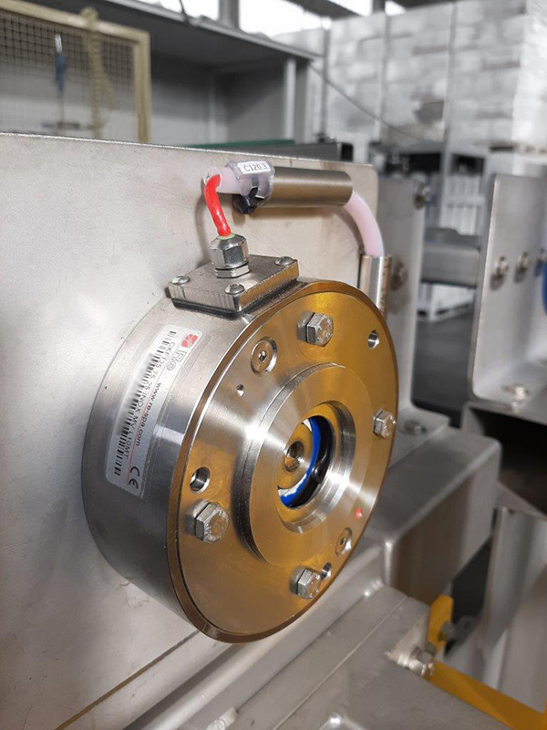 Célula de carga CKF.125 en máquina de impresión