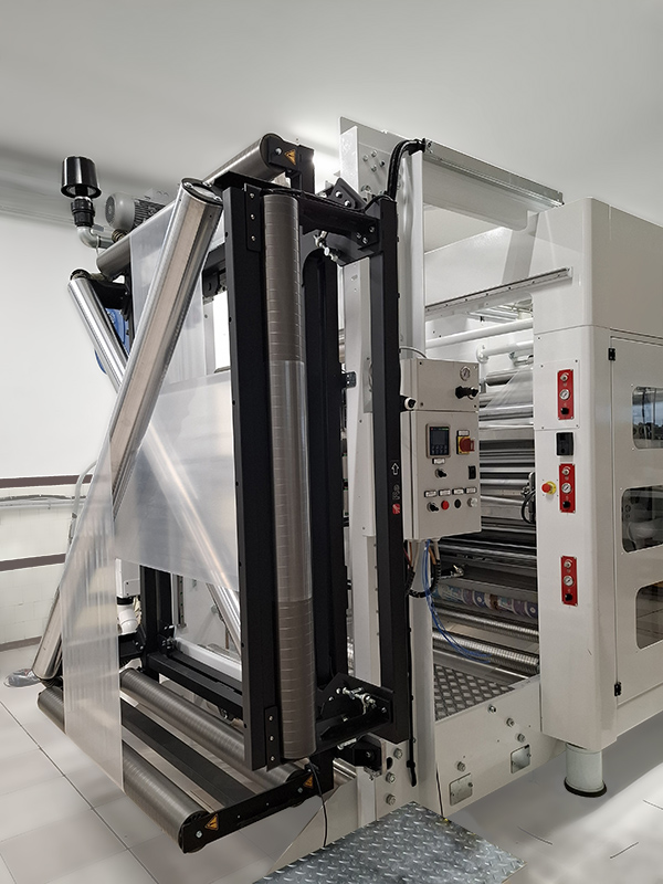 WG Reverse 180 web guide on flexo printing machine