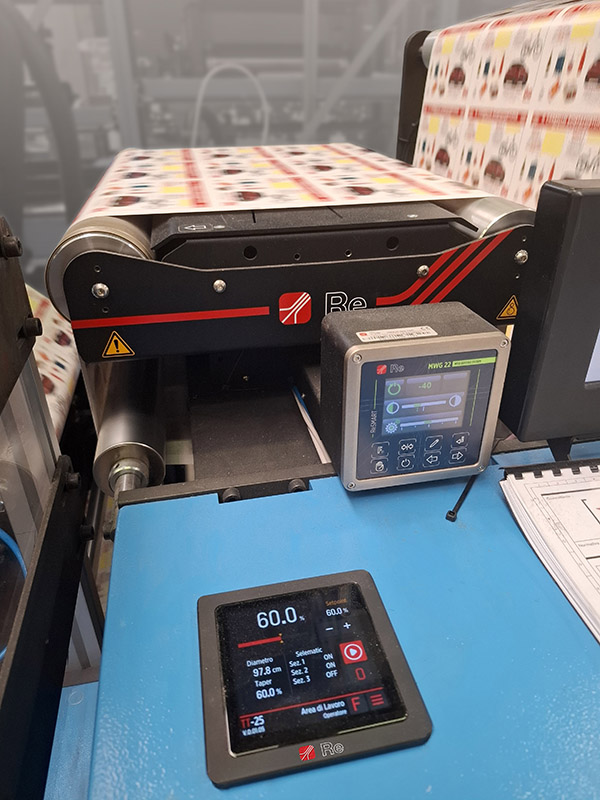 TT-25 on printing machine